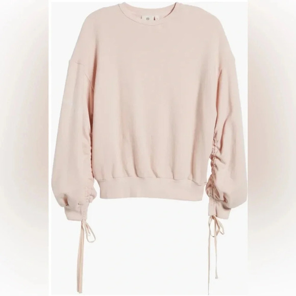 NWT Adriano Goldschmied AG Karis Sweatshirt in Sweet Dawn - Picture 4 of 10